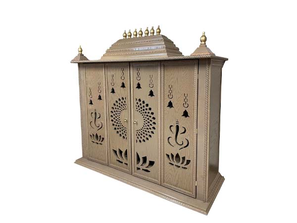 Maha Sivam Trading - wooden pooja cupboard-, Injambakkam, Chennai.