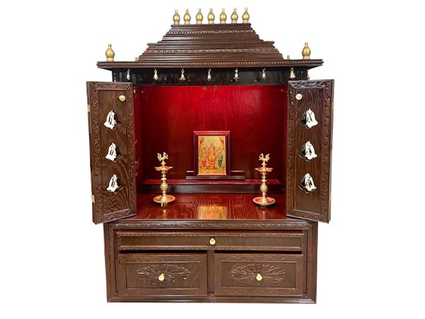 Maha Sivam Trading - wooden pooja doors, Injambakkam, Chennai.